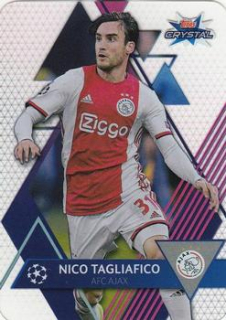 Nicolas Tagliafico AFC Ajax 2019/20 Topps Crystal Champions League Base card #27